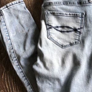 Abercrombie and Fitch light wash jeans